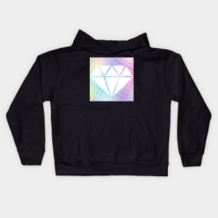 Rainbow Diamond Kids Hoodie